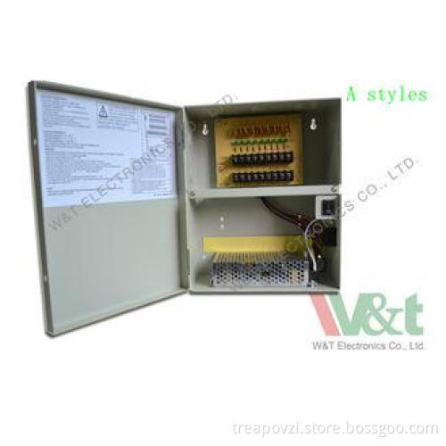 9 Channel 12V 60W CCTV Power Supplies For IR Illuminator 10